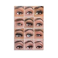 Beauty Salon Poster Women's Fashion Posters Eyelash Extension Art Eye Makeup Wall Posters Canvas Painting Wall Art Poster for Bedroom Living Room Decor Poster Canvas Art Poster And Wall Art Picture Pr