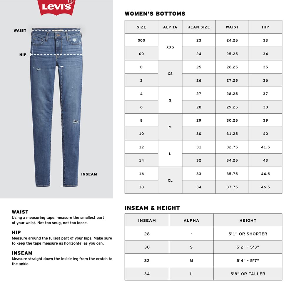Levi's Women's Plus Size 721 High Rise Skinny Jeans