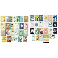 Hallmark Boxed Set of Assorted Greeting Cards (24 cards) with Card Organizer