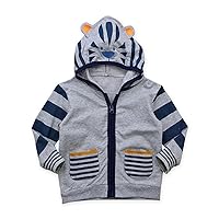 5t Boys Winter Coats Girl Hooded Sweatshirt Jacket Spring Autumn Warm Zipper Coat Tops Cute Toddler Hunting