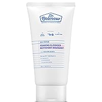 Dr. Belmeur Bubble Foam Cleanser | Ultra Fine Bubble Foam Cleanser for Thoroughly Pores Impurities & Dead Skin Cleaning | Dermatologically Tested & Low-Irritant, 5.0 Fl Oz