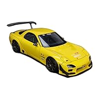 Scale Car Models for Mazda Feed Modified RX-7 FD3S 1:18 Static Closed Resin Car Model Miniature Vehicle Decoration Pre-Built Model Vehicles