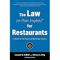 The Law (in Plain English) for Restaurants: A Guide for the Food and Beverage Industry The Law (in Plain English) for Restaurants: A Guide for the Food and Beverage Industry Kindle Paperback