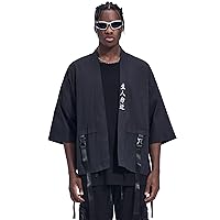 MFCT Men's Japanese Kimono Samurai T-Shirt