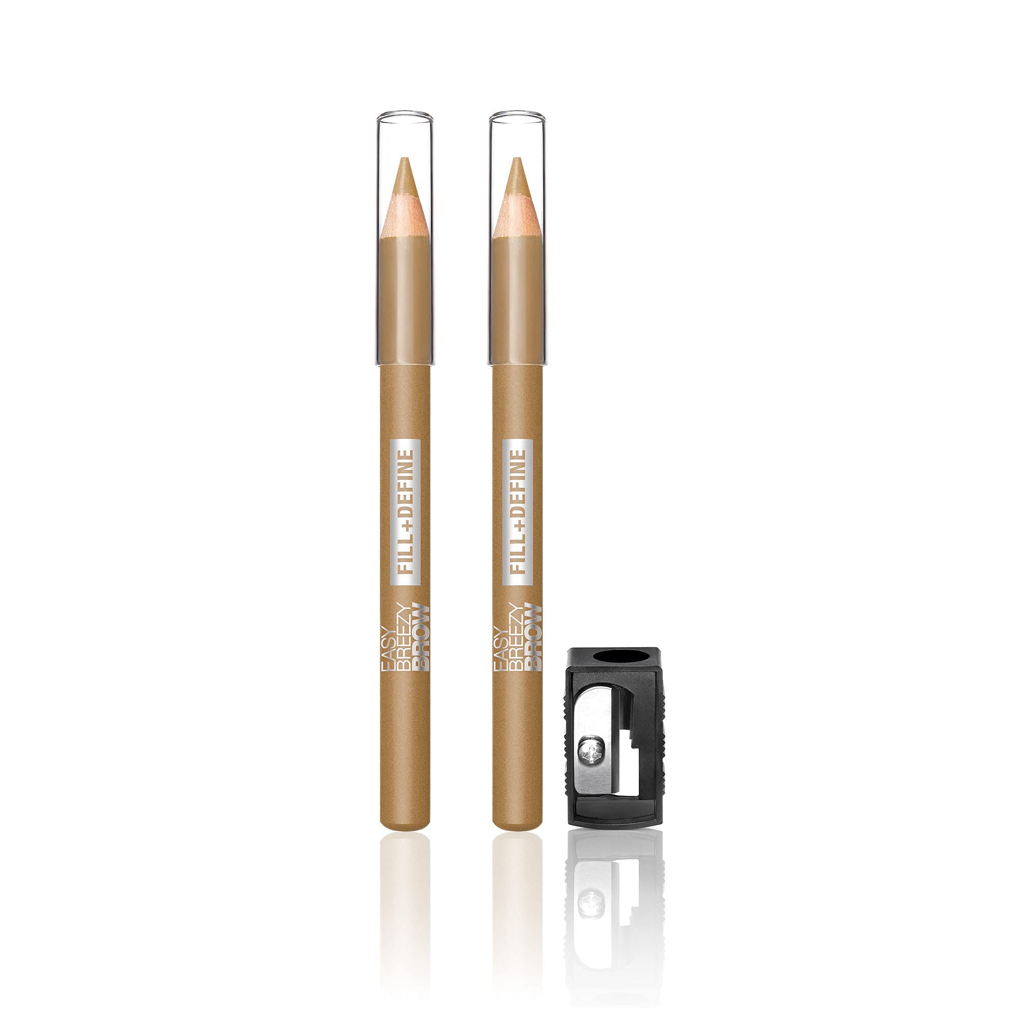 COVERGIRL Easy Breezy Brow Fill + Define Pencil, Soft Blonde 0.06 Oz  (packaging may vary)