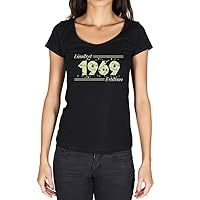 Women's Graphic T-Shirt Stars, Limited Edition 1969 55th Birthday Anniversary 55 Year Old Gift 1969 Vintage