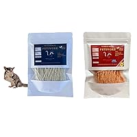 Fish Stick Combo (Crab + Original Flavor) - Sugar Glider, Squirrel, Hamster and Small Exotic Pet Treats/Food