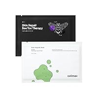 celimax Skin Repair BeeTox Therapy Sheet Mask 25ml (10EA) + The Real Noni Energy Ampoule Mask 25ml (5EA) Bundle