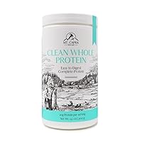 Clean Whole Protein | Grass-Fed Goat Protein with Whey and Casein Protein, No Bloat, Build and Maintain Muscle, 20 g Protein per Serving, No Sweeteners - 400 Grams