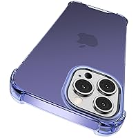 ORIbox for iPhone 13 Pro Max Case Purple, with 4 Corners Shockproof Protection,iPhone 13 Pro Max Purple Case for Women Men Girls Boys Kids, Case for iPhone 13 Pro Max Phone Purple