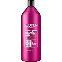 Redken Color Extend Magnetics Shampoo For Color-Treated Hair | Gently Cleanses & Protects Color | With Amino Acid | Sulfate Free Shampoo