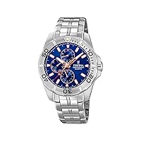 Solo Tempo Men's Watch Festina F20445/5, blue, Bracelet