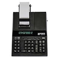 Monroe 2020PlusX Medium Duty Printing Calculator for Accounting and Purchasing Professionals (Black)