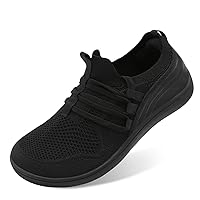 Scurtain Mens Walking Shoes Wide Toe Minimalist Barefoot Shoes for Men with Non-Slip Zero Drop Rubber Sole