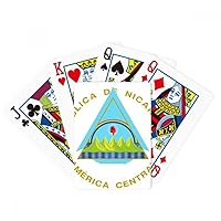 Nicaragua National Emblem Poker Playing Magic Card Fun Board Game