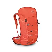 Osprey Mutant 38L Climbing and Mountaineering Unisex Backpack, Mars Orange, M/L