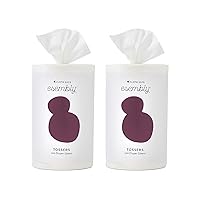 Esembly Tossers, Cloth Diaper Disposable Viscose derived from Bamboo Liner, Fragrance-Free and Chlorine-Free, One Size, 2- Liners (2-Pack)