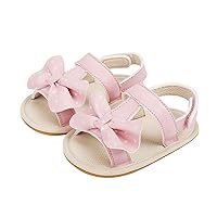 Infant Girls Open Toe Bowknot Shoes First Walkers Shoes Summer Toddler Flat Sandals Little Boy Flip Flops Size 12