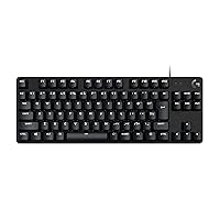 Logicool G G413 Gaming Keyboard, Numeric Keyboard, Wired Tactile Switch, Mechanical Keyboard, Japanese Layout, G413TKLSE, Domestic Genuine Product, Black