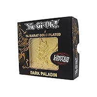 Fanattik YU-GI-OH! - Dark Paladin 24k Gold Plated Limited Edition Card