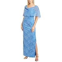 JS Collections Women's Katherine Cowl Neck Gown