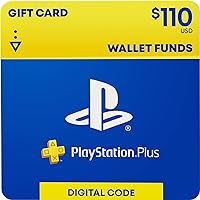 $110 PlayStation Plus – Wallet Funds [Digital Code]