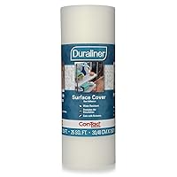 Duraliner Shelf Liner, Non-Adhesive and Multi-Use Drawer Liner, Made of Vinyl, Waterproof Liner, 12