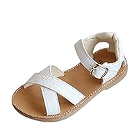 Soccer Shoes for Toddlers Size 9 Sandals Cross Baby Kids Solid Girls Rubber Sandals Toddler Girl Sandal Size 3
