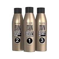 Keratin Braziliss Salon In Recamier Professional Treatment Professional No Formol, No Frizz, No Damage the Hair 3.4ounces (100 mililiter) x 3