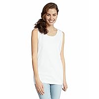 Comfort Colors Adult Tank Top, Style G9360, White, Large