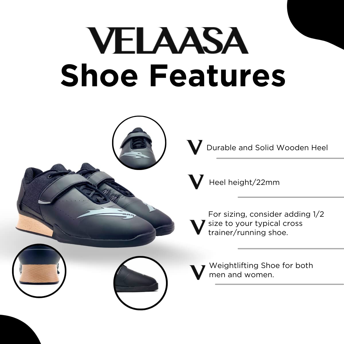 Mua VELAASA Strake | Olympic Weightlifting Shoe | Men and Womens ...