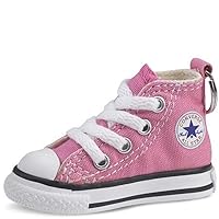 Converse Key Chain All Star Chuck Taylor Sneaker Keychain Authentic, womens (Pink/white), 3 x 2.8 x 0.9 inches