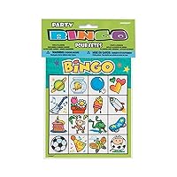 Party Paper Bingo Game Set For 8 Players - 10