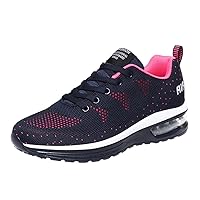 Women's Air Sports Running Shoes Fashion Sports Gym Jogging Tennis Fitness Sports Shoes Blue