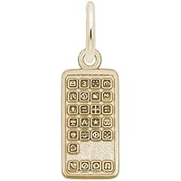 Smartphone Charm (Choose Metal) by Rembrandt| Metal| 10K Yellow Gold