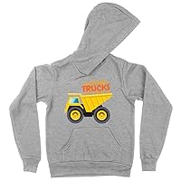 I Like Big Trucks and I Cannot Lie Kids' Sponge Fleece Hoodie - I Love Trucks Hoodie - Funny Hoodie