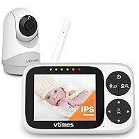 Baby Monitor with Camera and Audio, 3.2