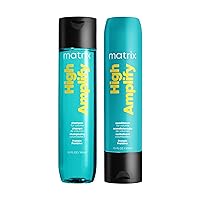 High Amplify Volumizing Shampoo & Conditioner Set | Instant Lift & Lasting Volume | Silicone-Free | For Fine or Thin Hair | Packaging May Vary