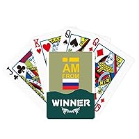 I Am from Russian Federation Winner Poker Playing Card Classic Game