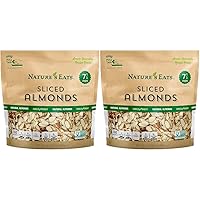 Nature's Eats, Sliced Almonds, 24 Oz (Pack of 2)