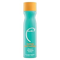 Malibu C Hydrate Color Wellness Shampoo (9 oz) - Shampoo for Color Treated Hair, Fights Color Fade - Sulfate Free + Gentle Cleansing Color Protect Shampoo