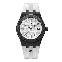 Maurice Lacroix Men's AI2008-00YZ1-000-0 Aikon Tide Special Edition FIBA Black and White Watch