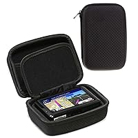 Black Hard GPS Carry Case Compatible with Garmin DriveSmart 55 MT-S 5.5 Inch Sat Nav