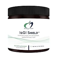 Designs for Health IgGI Shield Powder - Dairy-Free Imunoglobulin IgG Supplement, SBI with N-Acetyl-Glucosamine - Supports Healthy Intestinal Barrier Function (3.7oz / 30 Servings)