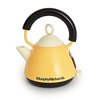 Casdon 64850 Morphy Richards Interactive Toy Kettle for Children Aged 3+ | Encourages Endless Imaginative Role-Play Fun, Yellow
