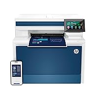 Color LaserJet Pro MFP 4301fdw Wireless Printer, Print, scan, copy, fax, Fast speeds, Easy setup, Mobile printing, Advanced security, Best-for-small-teams, Instant Ink eligible