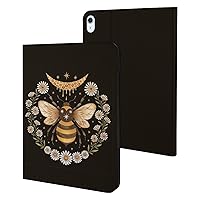 Honey Bee Moon Case Compatible with ipad Air5/air4 (10.9in) /ipad Pro 2018(11in) Tablet Case Cute Protective Cover