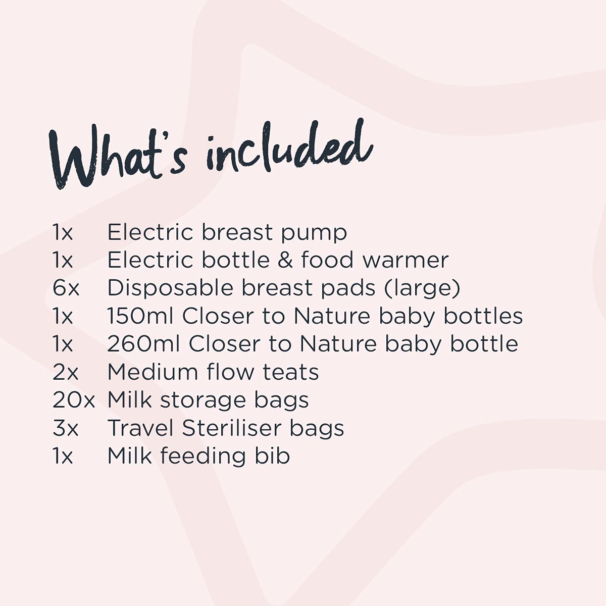 Tommee Tippee Made for Me Single Electric Breast Pump, USB Rechargeable | Quiet, Portable, Lightweight