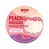 Peach & Hibiscus Hydrpgel Eye Patch 3.17 Fl oz