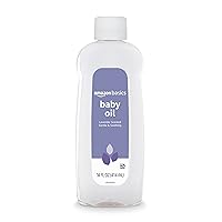 Baby Oil, Lavender Scented, 14 Fluid Ounce, 1-Pack (Previously Solimo)
